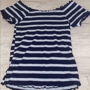 lettuce edge off the shoulder shirt